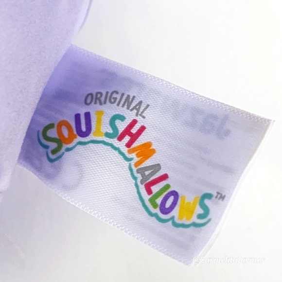 NAHOMY 🐸 Purple Tadpole Baby Frog Original Squishmallows By Kellytoy NWT - Picture 8 of 8